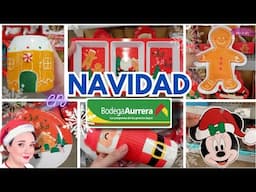 RECORRIDO por BODEGA AURRERA ✅️ DECORACIÓN NAVIDAD 2024 🎅🏻