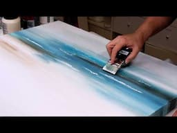 SIMPLE Method for Abstract Paintings - Texture and Horizontal Strokes!