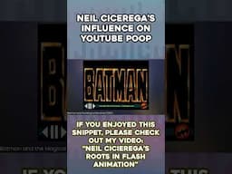 Neil Cicerega's Influence on YouTube Poop #shorts