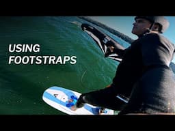 Use Footstraps to Ride a Low Volume Wingboard