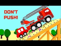 DON'T PUSH! - Why the Fuss? - Cartoon Cars - Cartoons for Kids!