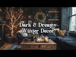 Moody Winter Decor Ideas: How to Make Your Space Look Like a Witchy Winter Wonderland ❄️🖤