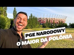 Tour do Estádio PGE NARODOWY de Varsóvia O maior Estádio Arena da Polônia