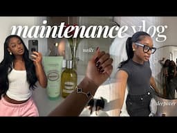 MAINTENANCE VLOG | getting filler + sew-in szn + fun w/ the girls