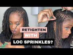 Can I Retighten My Microlocs With Loc Sprinkles? | Kendra Kenshay