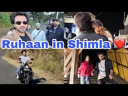 Ruhaan Ka Pehla Shimla Trip | Pahadon ka Apna hi Maza hai❤️ | Shoaib Ibrahim | vlog