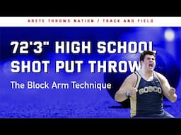 Unlock Massive Power! Shot Put Coaching Tips for a 72'3'' Throw 💥