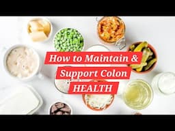 HOW TO SUPPORT AND MAINTAIN COLON HEALTH | TEMIBLOGTV #colonhealth #guthealthy #guthealth