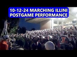 Marching Illini Postgame Performance After 50-49 Win Over Purdue! 10-12-2024