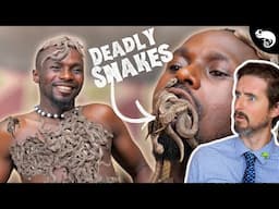 Zoologist Reacts to Viral "Wizard" Who Cannot Be Harmed By Deadly Snakes!