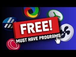 10 Essential Free Programs Every PC Should Have [Not Sponsored]