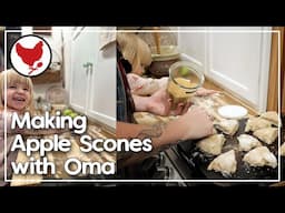 Apple Scones | Foraging Acorns | Vlog