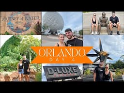 Disney’s EPCOT | Cosmic Rewind, Moana’s Journey of Water & D-Luxe Burger | Orlando Day 4