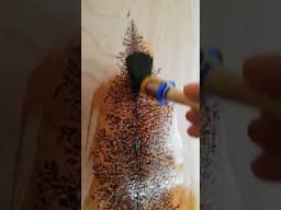 woodburning finish - satisfying finishes