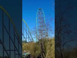 Last Rollback EVER on Kingda Ka! #greatadventure #intamin #themepark #rollercoaster