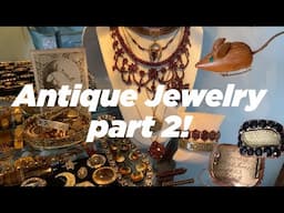 Antique Jewelry birthday haul- Part 2! Victorian, Georgian & Vintage...