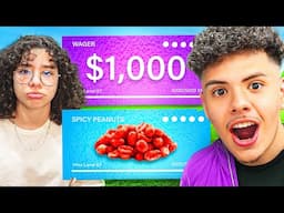 wagered my sister in REBIRTH for $1,000 LOSER eats SPICIEST NUT in the WORLD 🥵