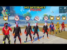 NO INTERNET PRANK | FREE FIRE FUNNY GAMEPLAY | NADIYA FF