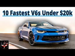 The 10 Fastest V6 American Cars Under $20k