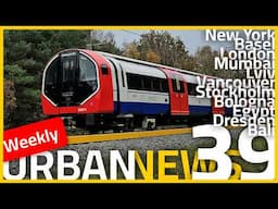 Subway upgrade in New York and London | New trams in Basel | E-buses in Dresden | Urban News 39