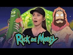 Rick and Morty Season 3 (Part1) Reaction (PICKLE RICK!! AND RICK'S ORIGINS?!)