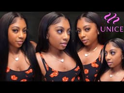 Must Have!!The Best Natural V-Part Wig Install|Beginner Friendly|Ft.UNice