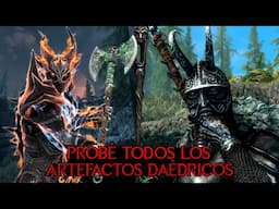 SKYRIM | TODOS LOS ARTEFACTOS DAÉDRICOS DE SKYRIM