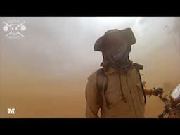 DUST STORM IN ARGENTINA ON A BICYCLE