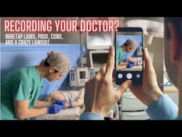 How recording your doctor can be helpful, harmful, or illegal