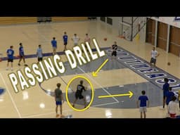 Basketball Passing Drill - 4 Spot Passing