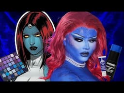 MYSTIQUE Drag Queen Makeup Tutorial (Halloween Makeup Tutorial)