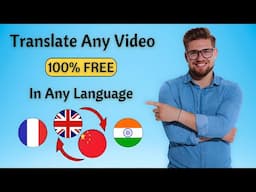 How to Translate Video into Any Language with AI FREE | AI Video Dubbing