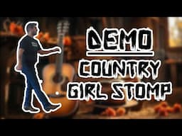 Country Girl Stomp Line Dance to Music