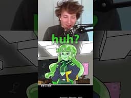 He forced Slimecicle to play his Minecraft Dating Sim...