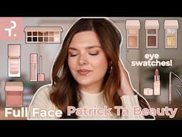 Full Face Of Patrick Ta Beauty! Major Dimension Duo Eyeshadow Application & Swatches