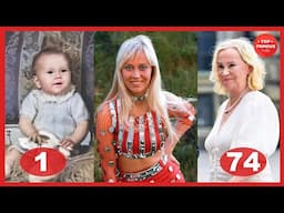 Agnetha Faltskog ⭐ABBA⭐ Transformation From 1 To 74 Years Old