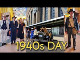 In the Mood! 1940's Day 2024 at Art Deco Gem, Union Terminal - Cincinnati Museum Center