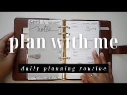 How I Plan My Days // time blocking, tracking, weekly vs daily inserts