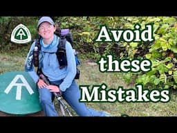 Tips to Help you Avoid these Common Appalachian Trail Thru Hike Mistakes.