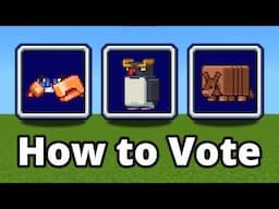 Minecraft Mob Vote 2023 - How to Vote in Minecraft Bedrock Edition!