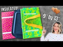 Sew a LARGE Insulated Casserole Carrier // Beginner Sewing Tutorial