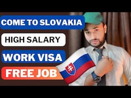 Get a job in Slovakia 🇸🇰 | work permit | salary | work visa | cost of living | @noontravels