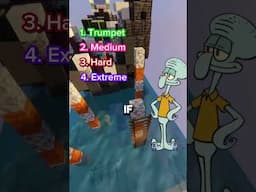 don’t say the same thing as me - almost everyone fails this #squidward #minecraft #shorts