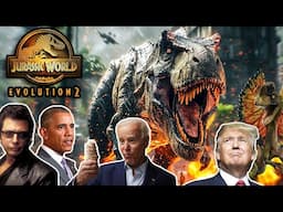 Presidents Play Jurassic World Evolution 2