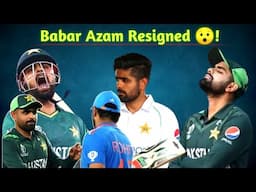 Babar Azam Resigned 😯 | Babar Azam