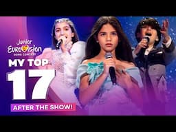 Junior Eurovision 2024 | My Top 17 (After the Show)