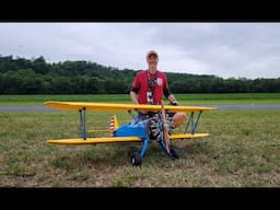 Giant RC Stearman at Flite Fest 2023