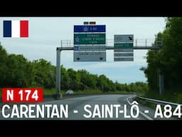 N174 Carentan - Saint-Lô - A84 (Normandy)