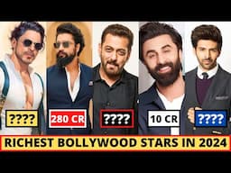 Top 10 Richest Bollywood Actors Networth In 2024, Salman Khan, Shahrukh Khan, Kartik Aaryan, Aamir