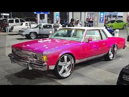 WhipAddict: Big Block 78' Chevy Caprice Debut! Crazy Flip Paint by Draftpick, White Interior, 26s